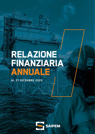 Thumbnail Saipem Annual Report 2025