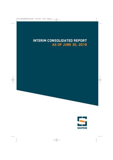 Thumbnail Saipem Half-year Report 2018-h1