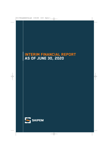 Thumbnail Saipem Half-year Report 2020-h1