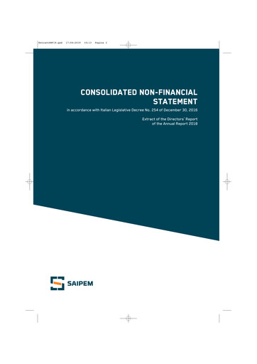 Thumbnail Saipem Sustainability Report 2018