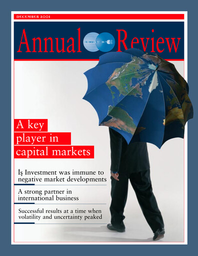 Vorschaubild Is Yatirim Menkul Degerler Anonim Sirketi Jahresbericht 2001