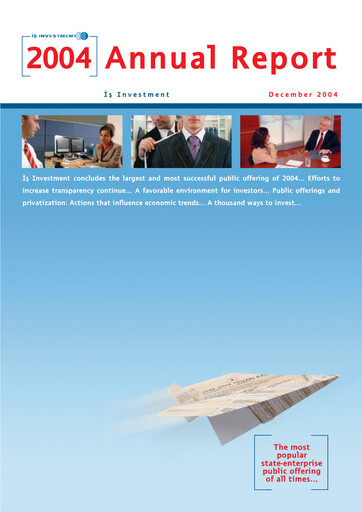 Vorschaubild Is Yatirim Menkul Degerler Anonim Sirketi Jahresbericht 2004