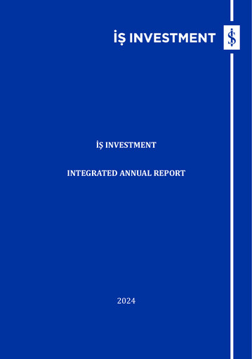 Vorschaubild Is Yatirim Menkul Degerler Anonim Sirketi Jahresbericht 2024