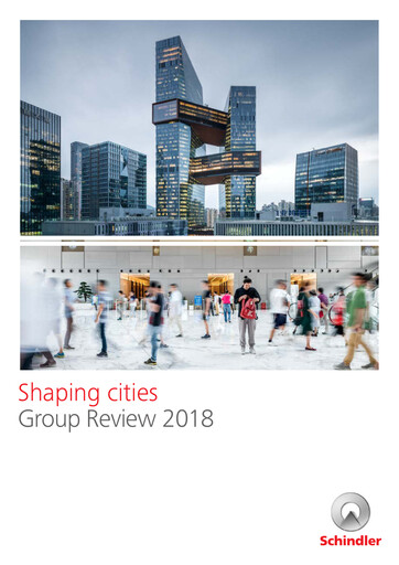 Thumbnail Schindler Group Annual Report 2018