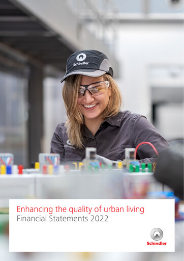 Thumbnail Schindler Group Financial Statement 2022