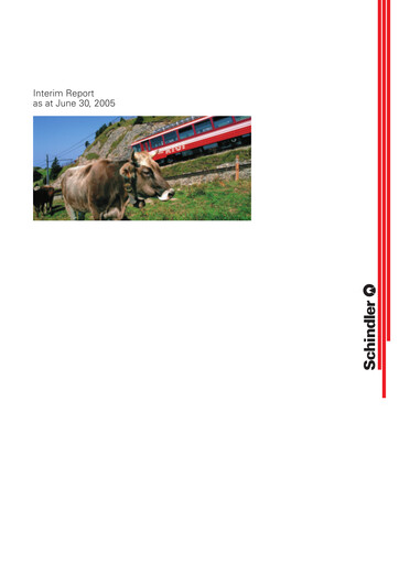 Thumbnail Schindler Group Half-year Report 2005-h1