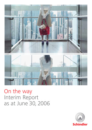 Thumbnail Schindler Group Half-year Report 2006-h1