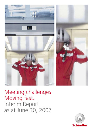 Thumbnail Schindler Group Half-year Report 2007-h1