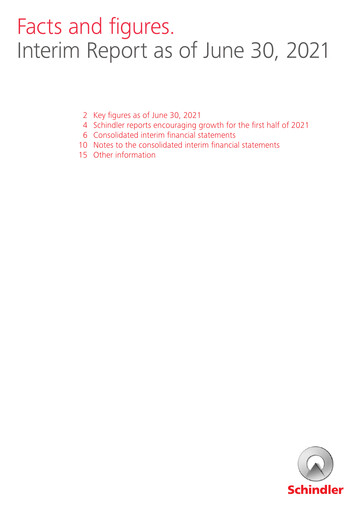 Thumbnail Schindler Group Half-year Report 2021-h1