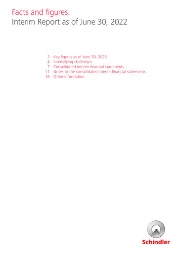 Thumbnail Schindler Group Half-year Report 2022-h1