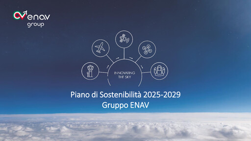 Thumbnail ENAV Sustainability Report 2025-2029