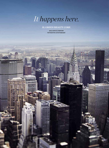 Thumbnail SL Green Realty
 Annual Report 2012