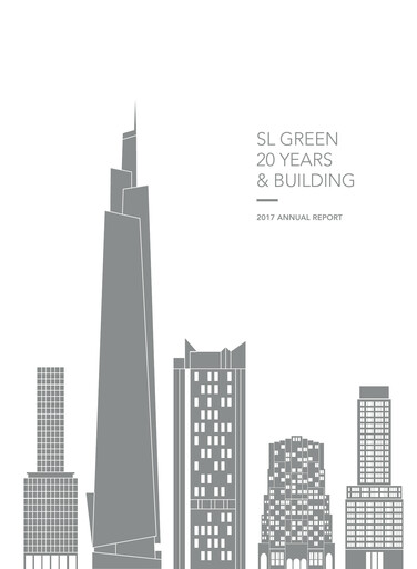 Thumbnail SL Green Realty
 Annual Report 2017