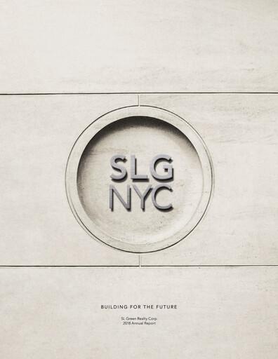 Thumbnail SL Green Realty
 Annual Report 2018