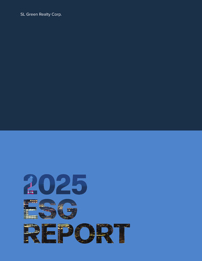Thumbnail SL Green Realty
 ESG Report 2025