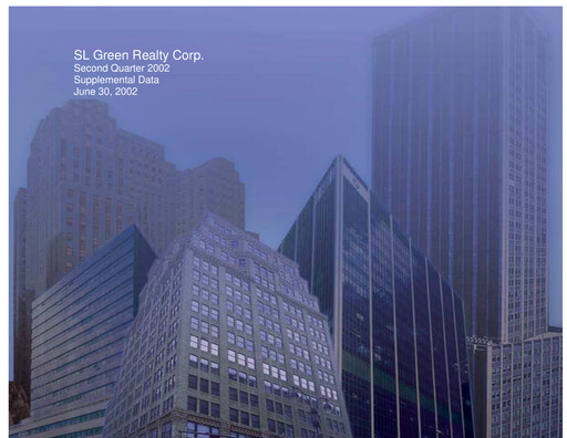 Vorschaubild SL Green Realty
 Quartalsbericht 2002-q2