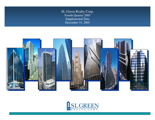 Vorschaubild SL Green Realty
 Quartalsbericht 2005-q4