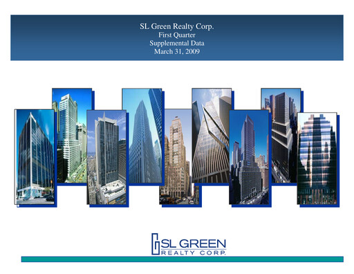 Vorschaubild SL Green Realty
 Quartalsbericht 2009-q1
