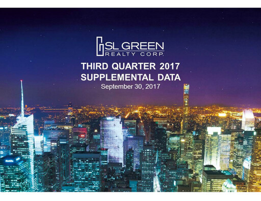 Vorschaubild SL Green Realty
 Quartalsbericht 2017-q3