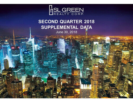 Vorschaubild SL Green Realty
 Quartalsbericht 2018-q2