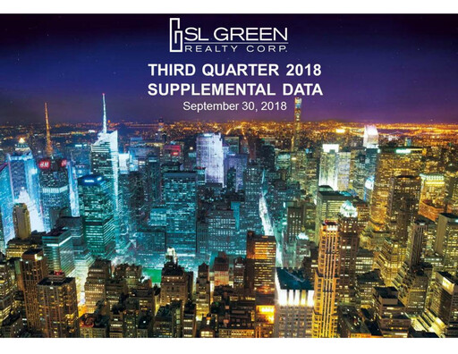 Vorschaubild SL Green Realty
 Quartalsbericht 2018-q3