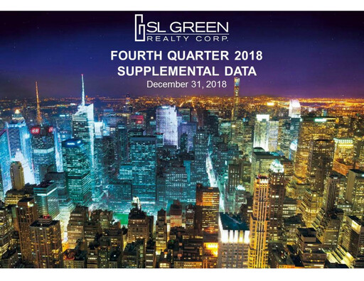 Vorschaubild SL Green Realty
 Quartalsbericht 2018-q4