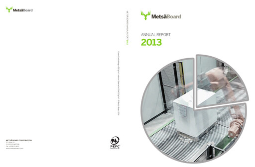 Thumbnail Metsä Board Annual Report 2013