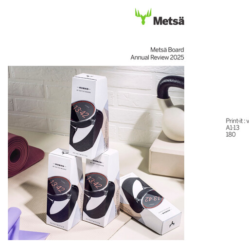 Thumbnail Metsä Board Annual Report 2025