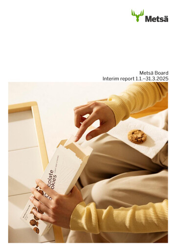 Thumbnail Metsä Board Quarterly Report 2025-q1