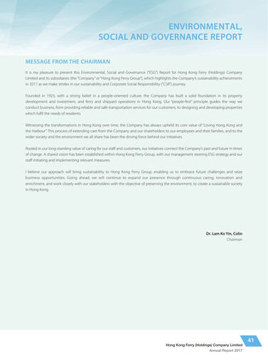 Thumbnail Hong Kong Ferry ESG Report 2017