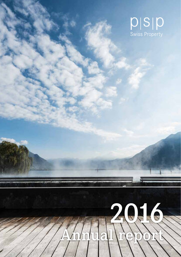Thumbnail PSP Swiss Property Annual Report 2016
