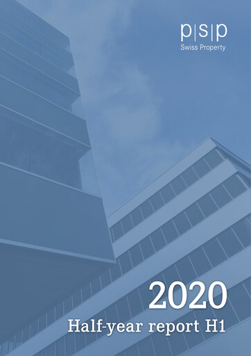 Thumbnail PSP Swiss Property Half-year Report 2020-h1