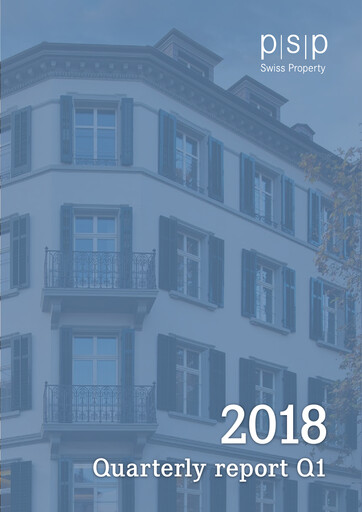 Thumbnail PSP Swiss Property Quarterly Report 2018-q1