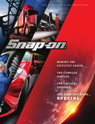 Thumbnail Snap-on Annual Report 2015