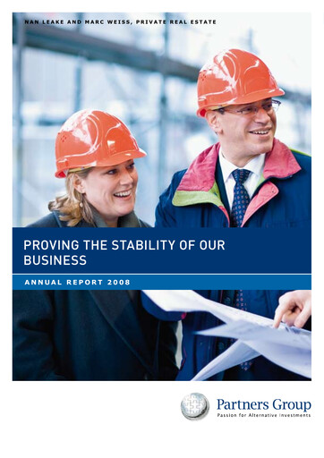 Thumbnail Partners Group Annual Report 2008