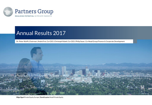 Thumbnail Partners Group Annual Report 2017