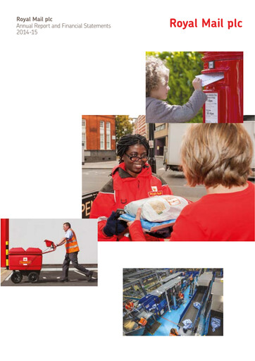 Thumbnail International Distributions Services (Royal Mail) Annual Report 2014-2015