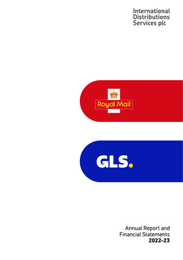 Thumbnail International Distributions Services (Royal Mail) Annual Report 2022-2023