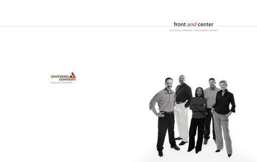 Vorschaubild Southern Company Jahresbericht 2005