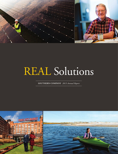 Vorschaubild Southern Company Jahresbericht 2015
