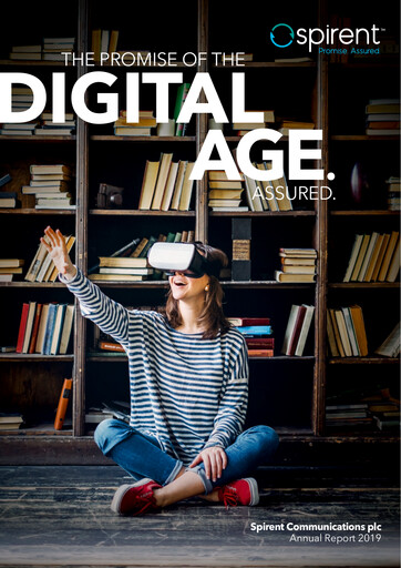 Thumbnail Spirent Annual Report 2019