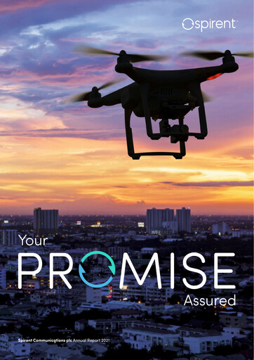 Thumbnail Spirent Annual Report 2021