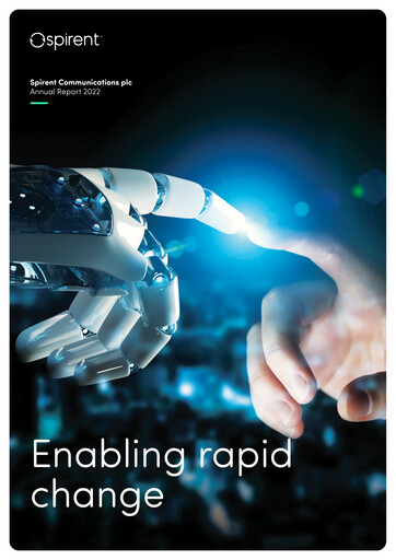 Thumbnail Spirent Annual Report 2022