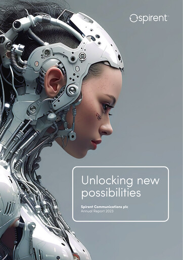 Thumbnail Spirent Annual Report 2023