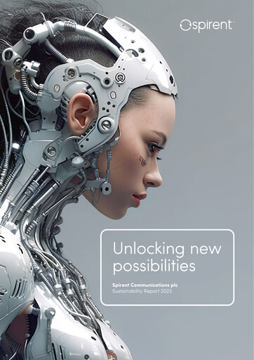 Thumbnail Spirent Sustainability Report 2023