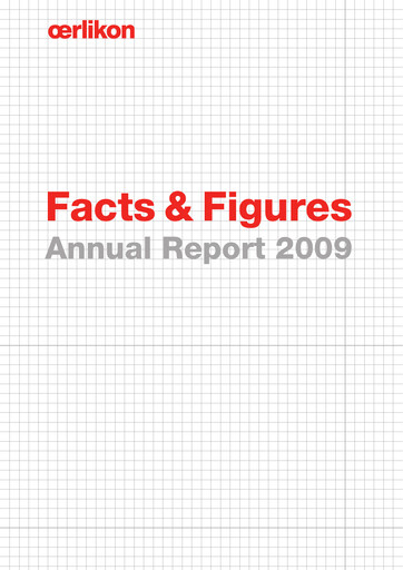 Vorschaubild OC Oerlikon Jahresbericht 2009