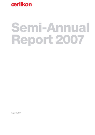 Thumbnail OC Oerlikon Half-year Report 2007