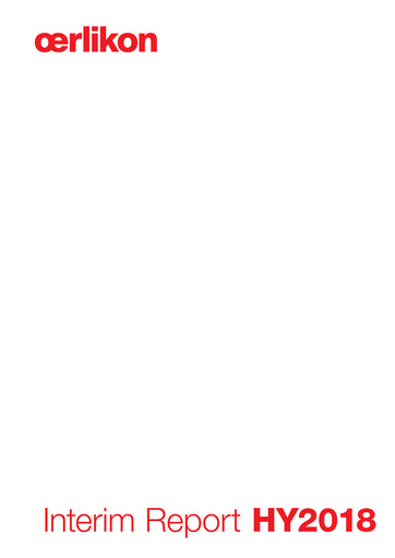 Thumbnail OC Oerlikon Half-year Report 2018