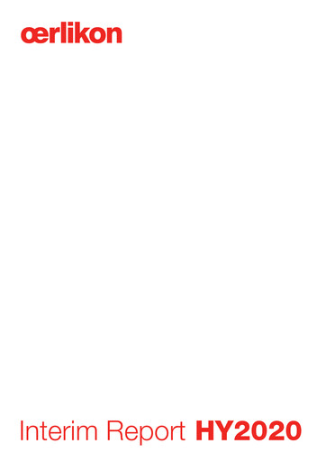 Thumbnail OC Oerlikon Half-year Report 2020