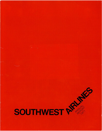 Thumbnail Southwest Airlines Annual Report 1971